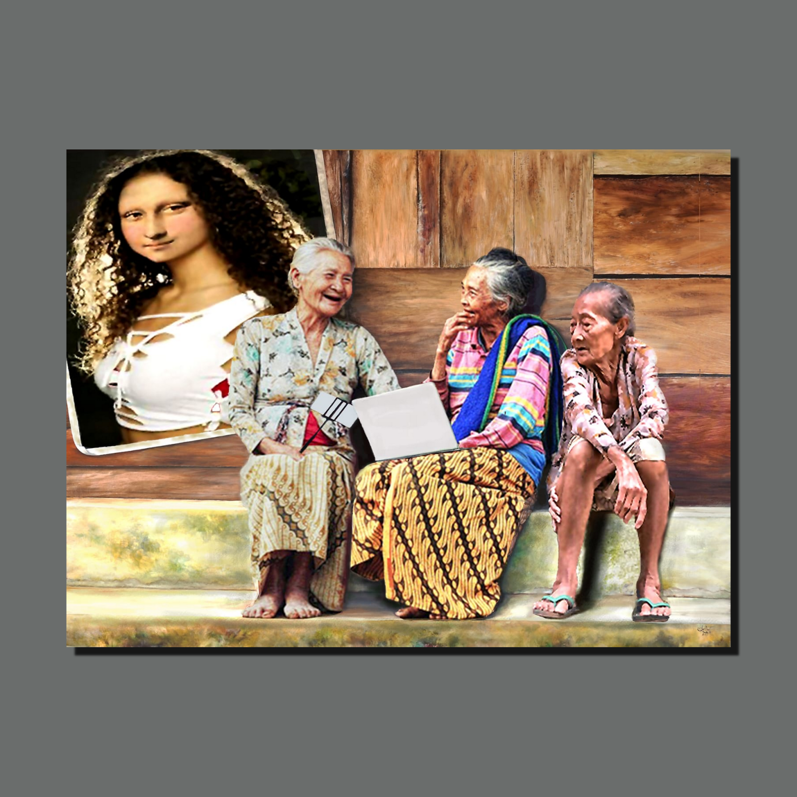 Mona, Lisa, dan Mbok Sarti